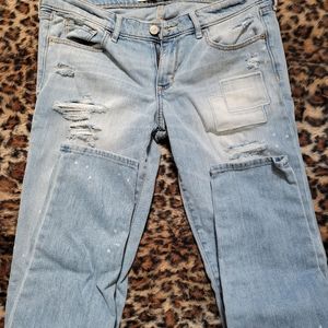 Abercrombie & Fitch distressed Denim jeans